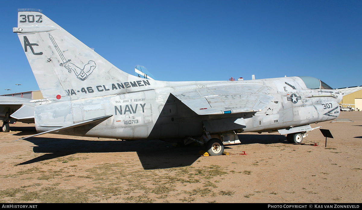 Aircraft Photo of 160713 | Vought A-7E Corsair II | USA - Navy | AirHistory.net #324170
