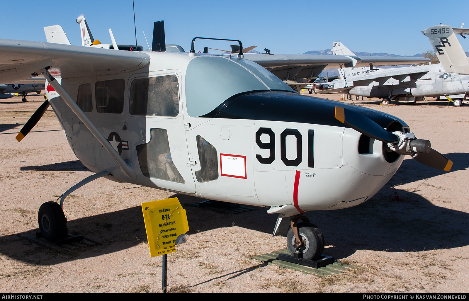 Aircraft Photo of 68-6901 / 86901 | Cessna O-2A Super Skymaster | USA - Air Force | AirHistory.net #324192
