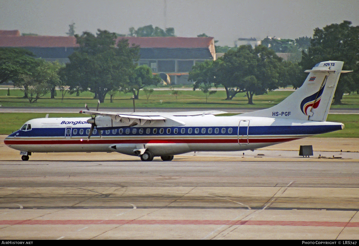 Aircraft Photo of HS-PGF | ATR ATR-72-202 | Bangkok Airways | AirHistory.net #324204