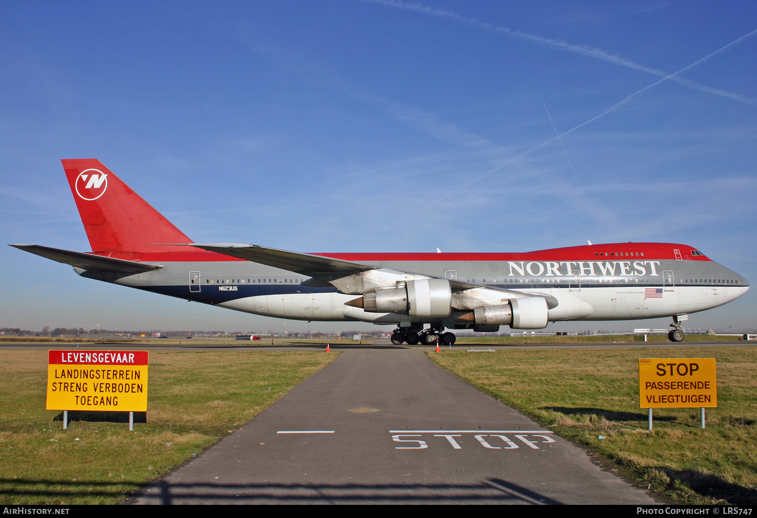 Aircraft Photo of N623US | Boeing 747-251B | Northwest Airlines | AirHistory.net #324211