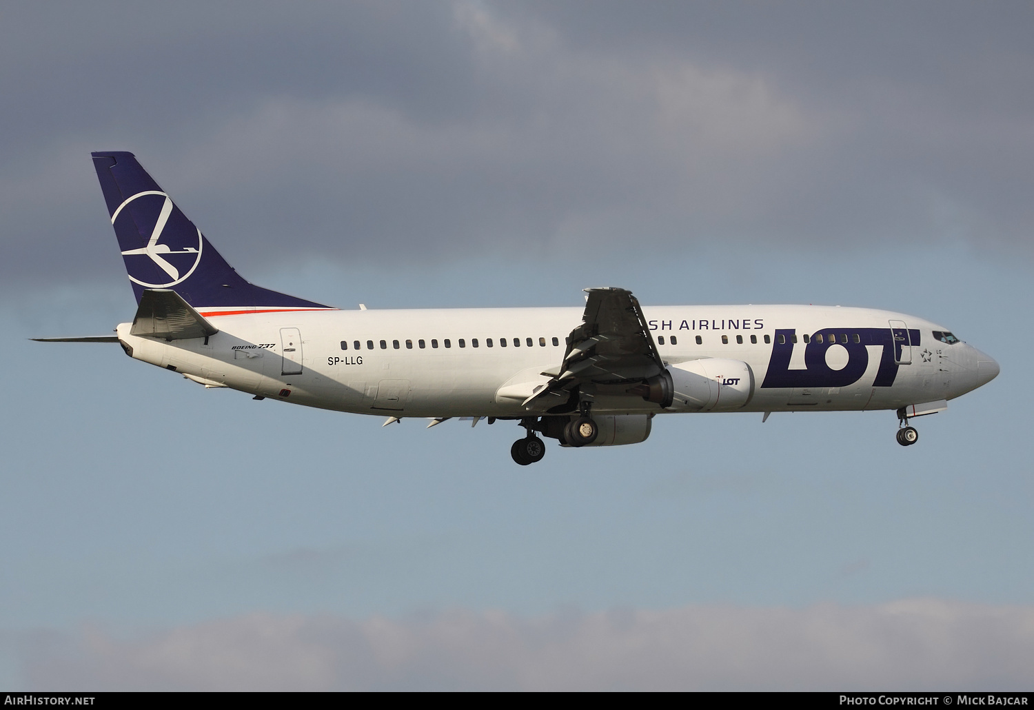 Aircraft Photo of SP-LLG | Boeing 737-45D | LOT Polish Airlines - Polskie Linie Lotnicze | AirHistory.net #324216