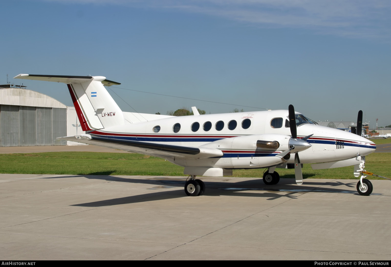 Aircraft Photo of LV-WEW | Beech B200 Super King Air | AirHistory.net #324221