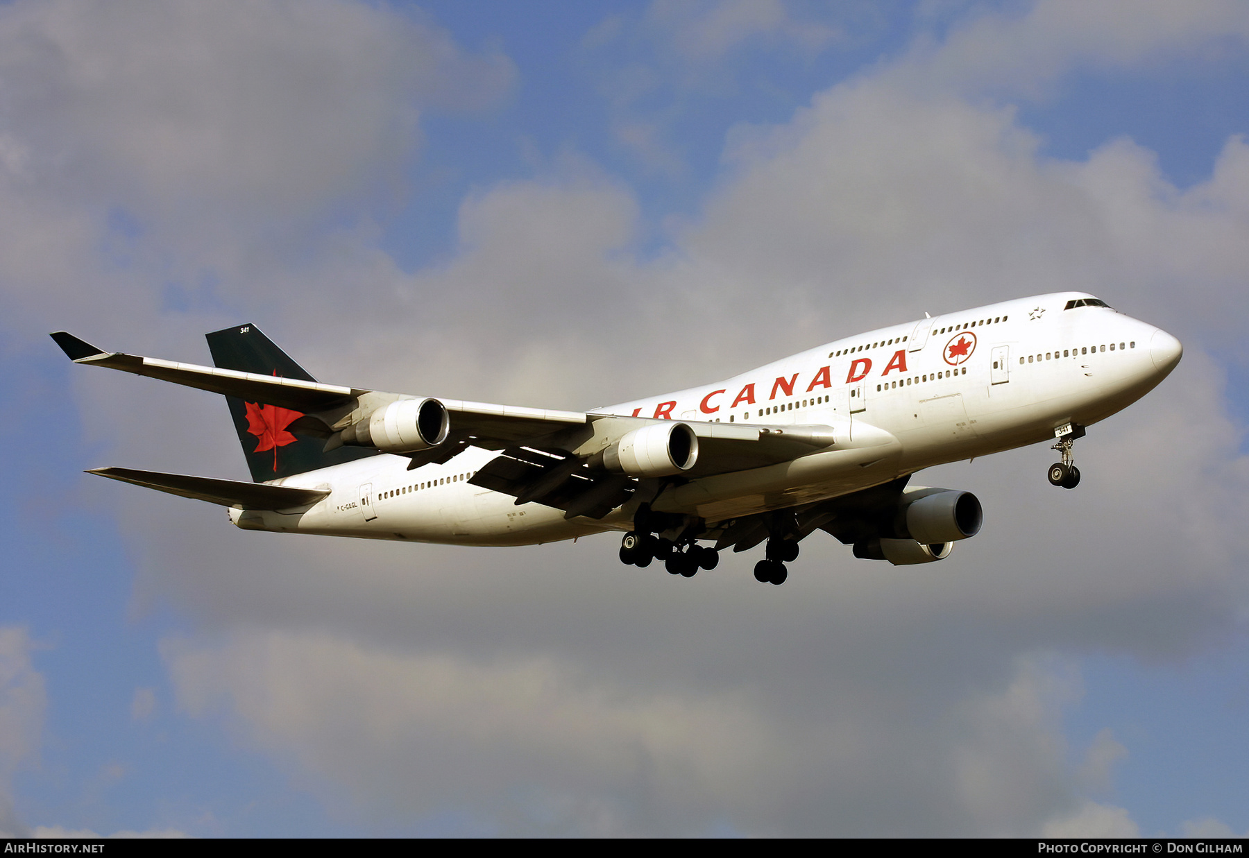 Aircraft Photo of C-GAGL | Boeing 747-433M | Air Canada | AirHistory.net #324222
