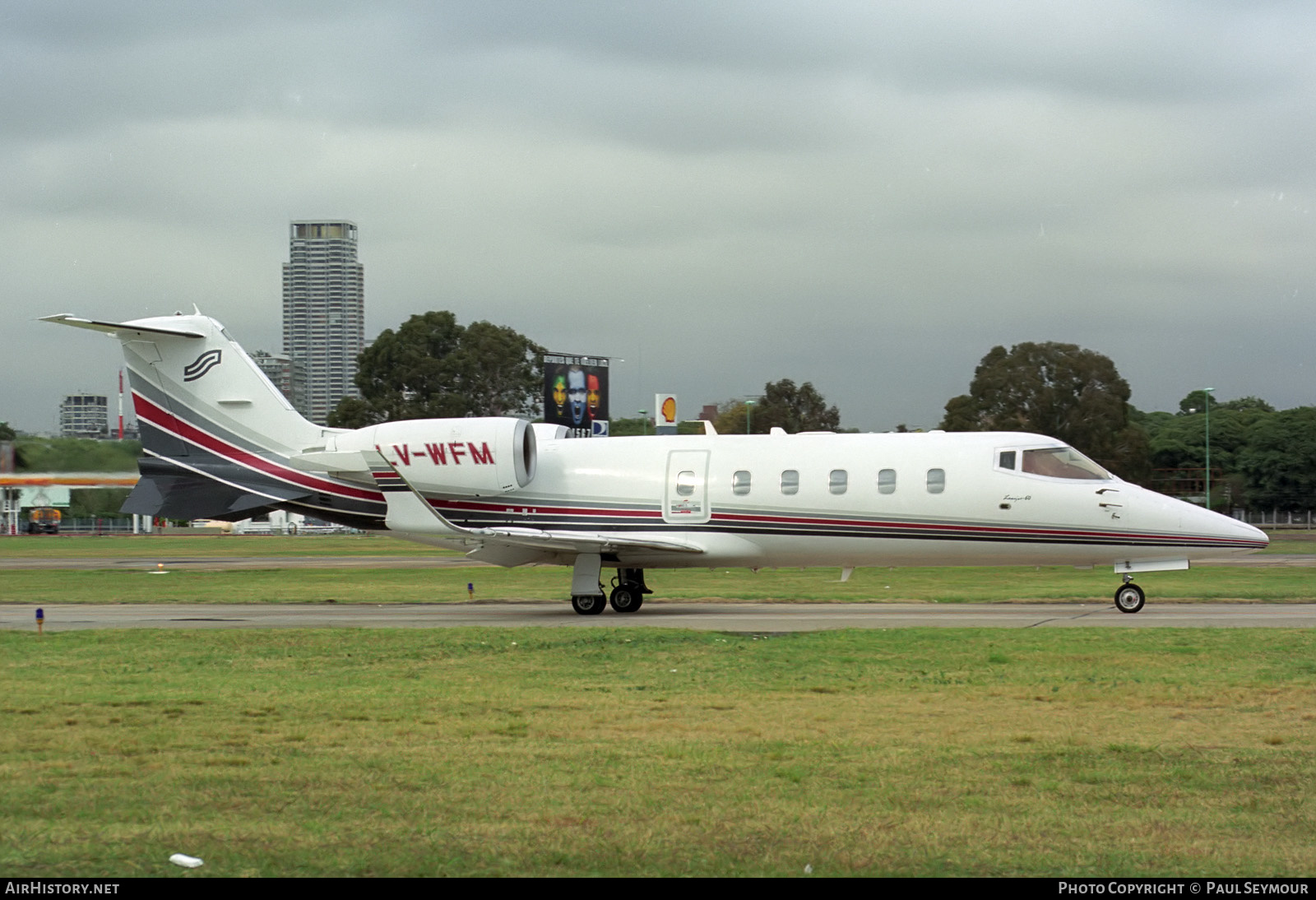 Aircraft Photo of LV-WFM | Learjet 60 | AirHistory.net #324226