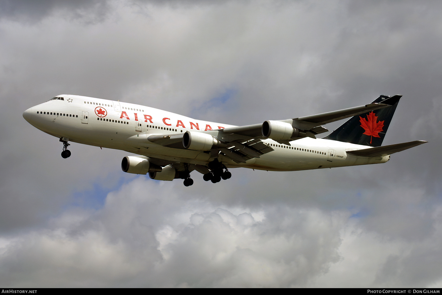 Aircraft Photo of C-GMWW | Boeing 747-475 | Air Canada | AirHistory.net #324227