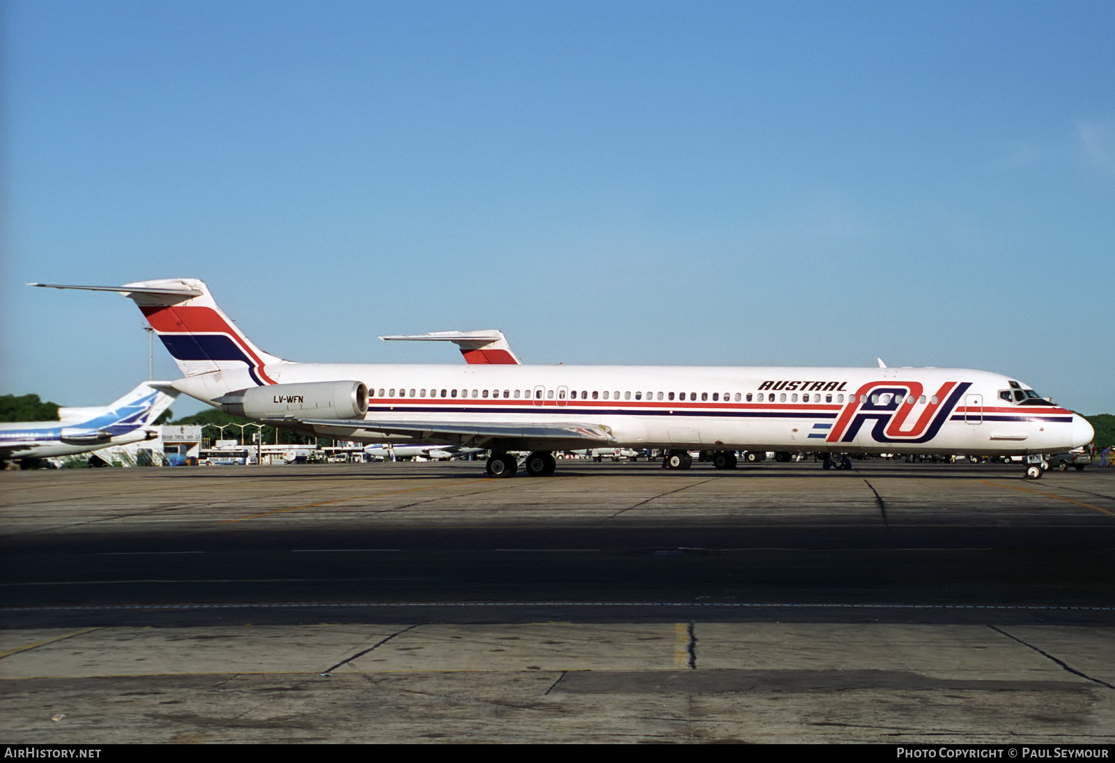 Aircraft Photo of LV-WFN | McDonnell Douglas MD-81 (DC-9-81) | Austral Líneas Aéreas | AirHistory.net #324242