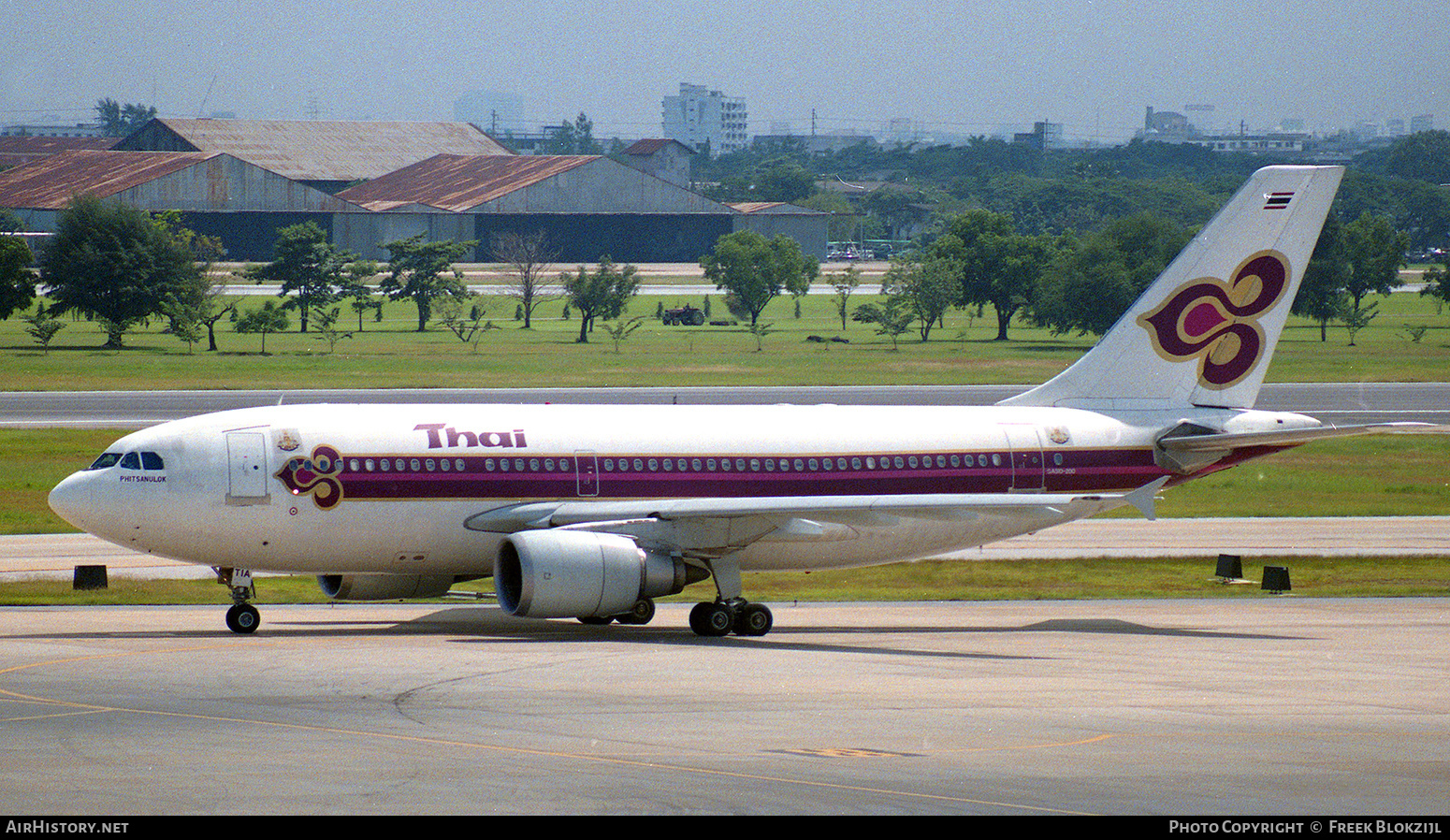 Aircraft Photo of HS-TIA | Airbus A310-204 | Thai Airways International | AirHistory.net #324245