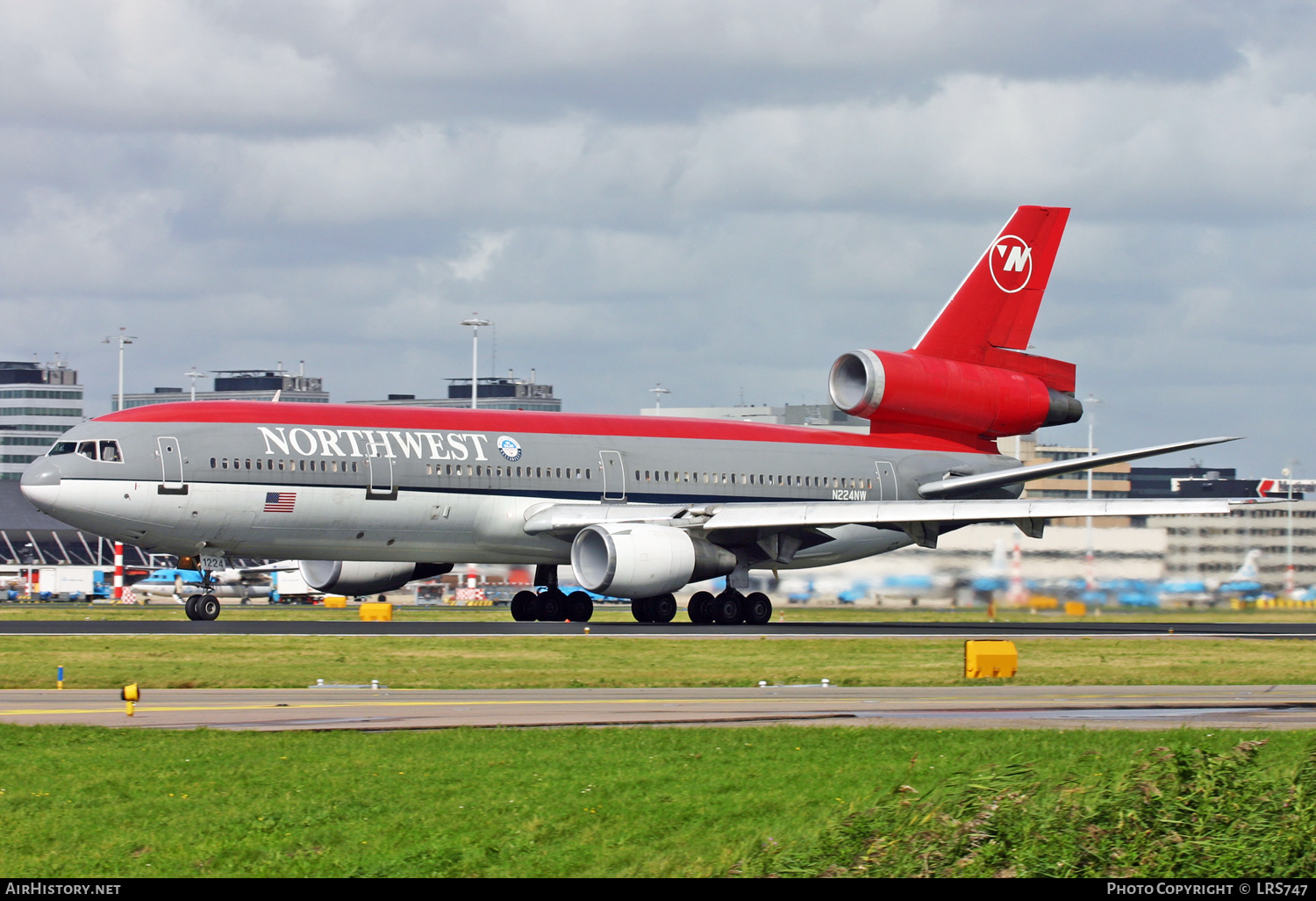 Aircraft Photo of N224NW | McDonnell Douglas DC-10-30 | Northwest Airlines | AirHistory.net #324248