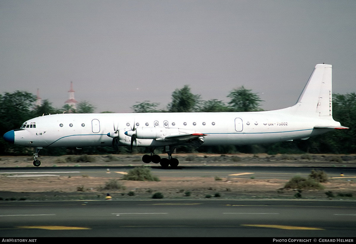 Aircraft Photo of UN-75002 | Ilyushin Il-18E | AirHistory.net #324263