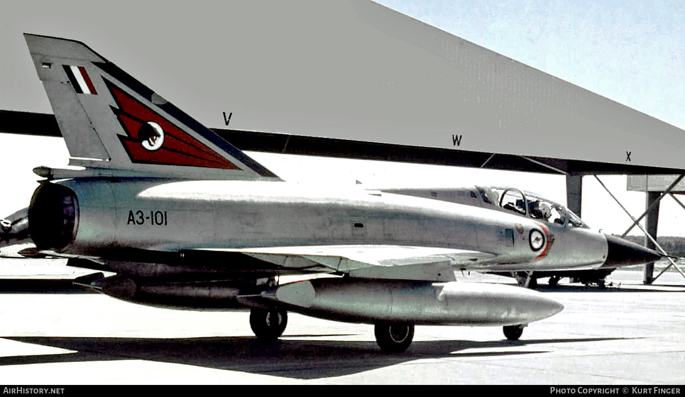 Aircraft Photo of A3-101 | Dassault Mirage IIID | Australia - Air Force | AirHistory.net #324266