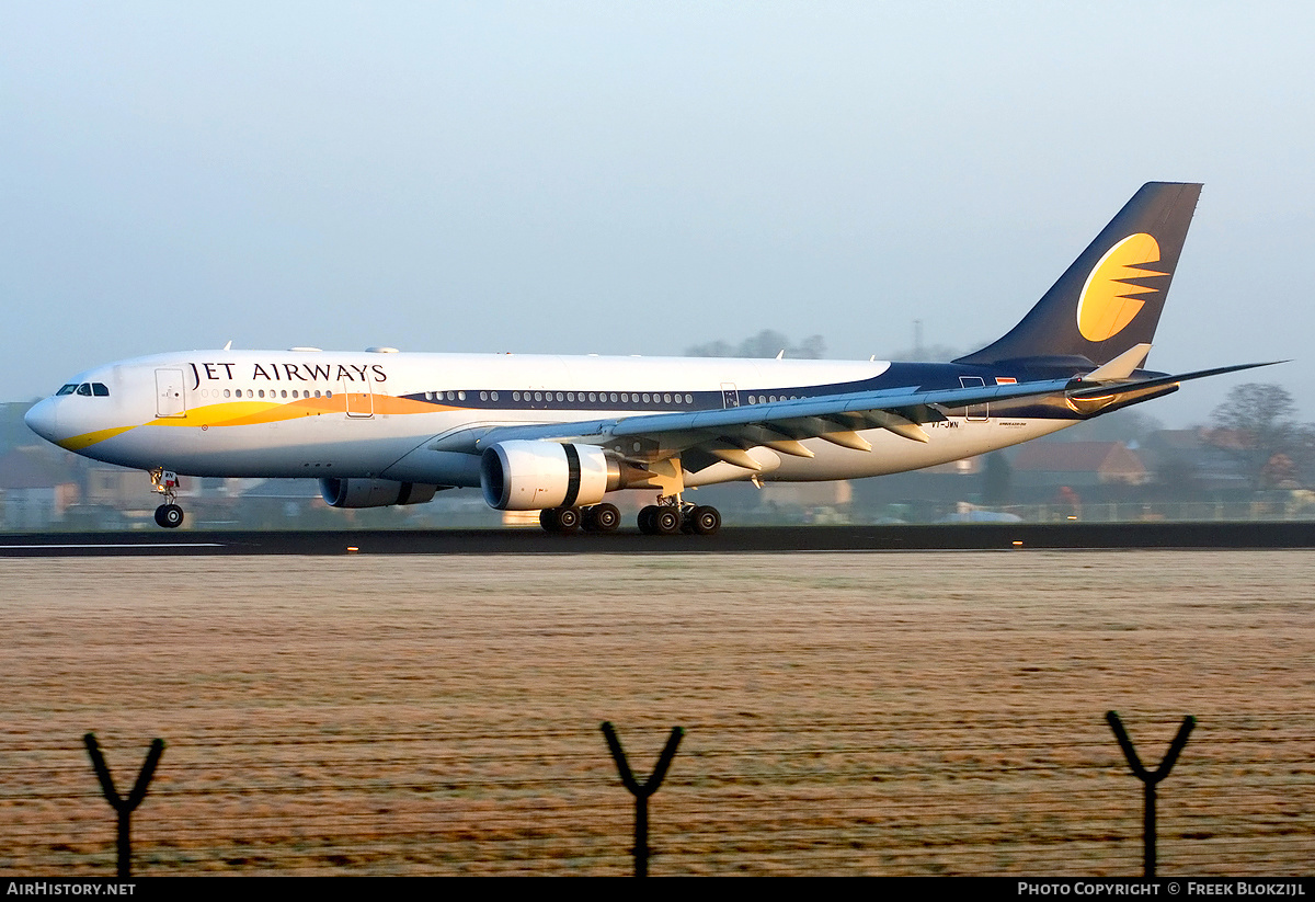 Aircraft Photo of VT-JWN | Airbus A330-202 | Jet Airways | AirHistory.net #324269