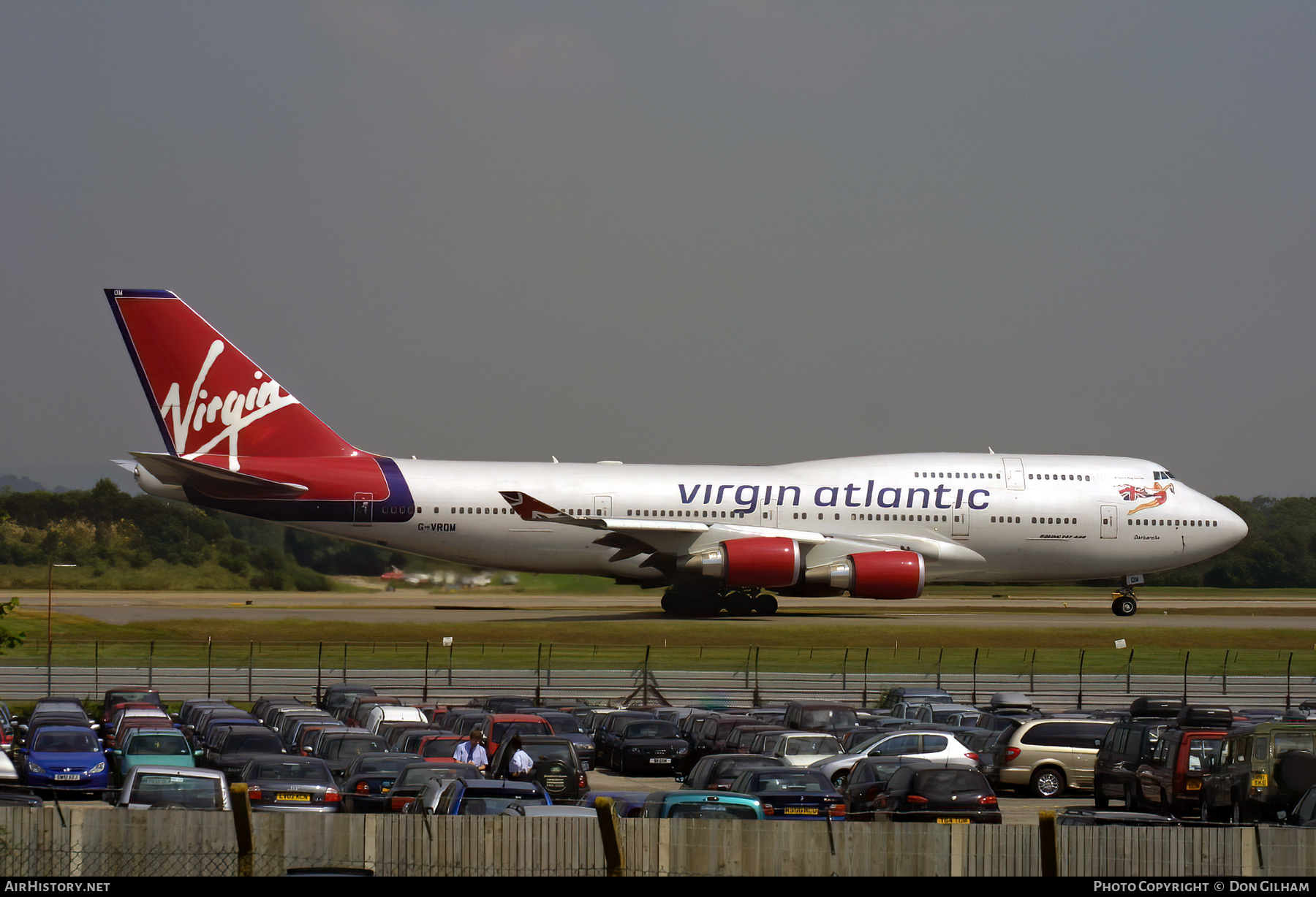 Aircraft Photo of G-VROM | Boeing 747-443 | Virgin Atlantic Airways | AirHistory.net #324275