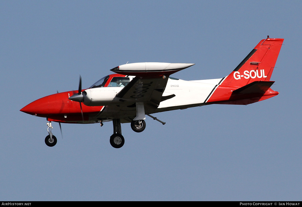 Aircraft Photo of G-SOUL | Cessna 310R | AirHistory.net #324300