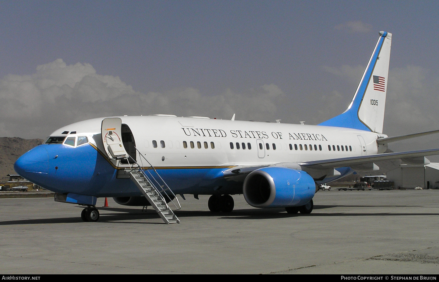 Aircraft Photo of 01-0015 / 10015 | Boeing C-40B | USA - Air Force | AirHistory.net #324302