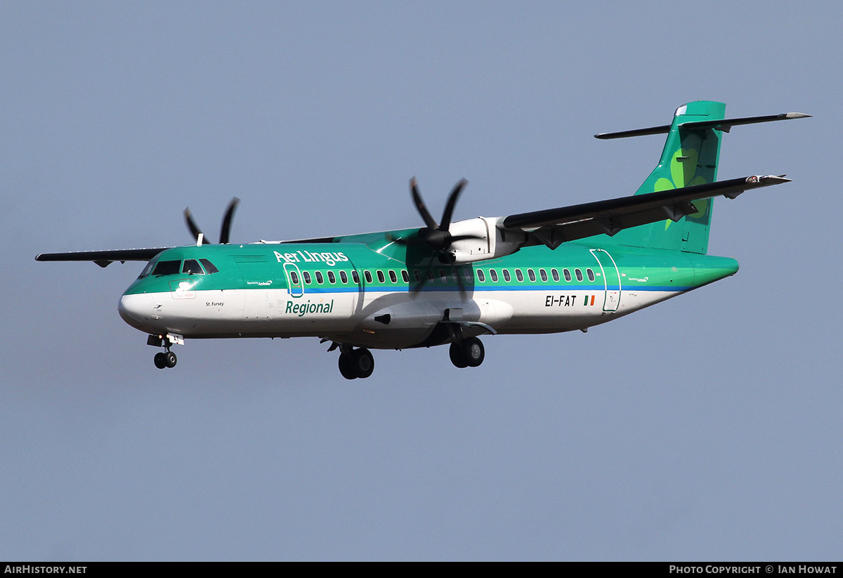 Aircraft Photo of EI-FAT | ATR ATR-72-600 (ATR-72-212A) | Aer Lingus Regional | AirHistory.net #324309