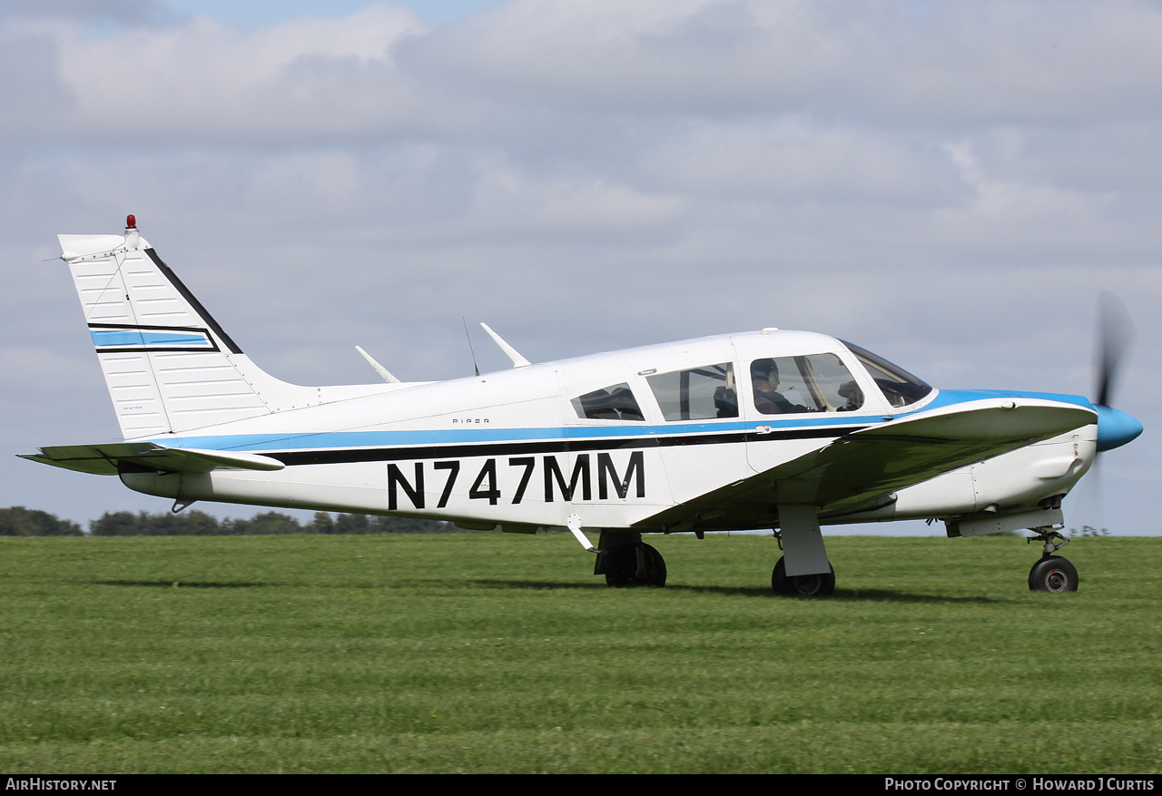 Aircraft Photo of N747MM | Piper PA-28R-200 Cherokee Arrow II | AirHistory.net #324325