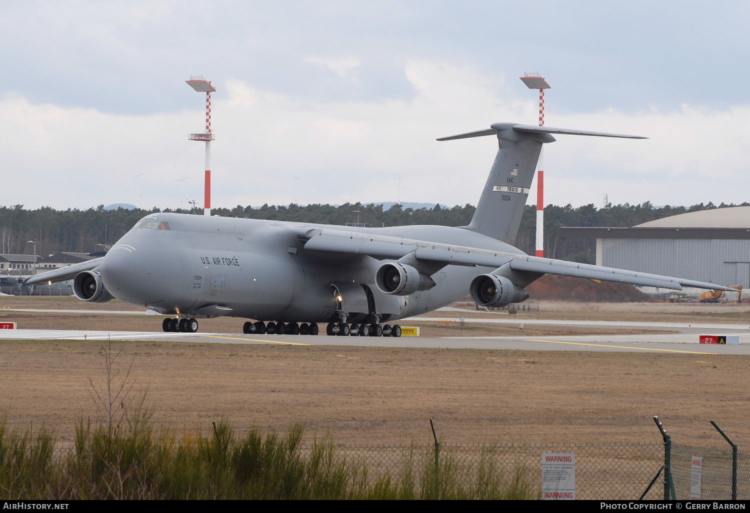 Aircraft Photo of 87-0034 / 70034 | Lockheed C-5B Galaxy (L-500) | USA - Air Force | AirHistory.net #324329