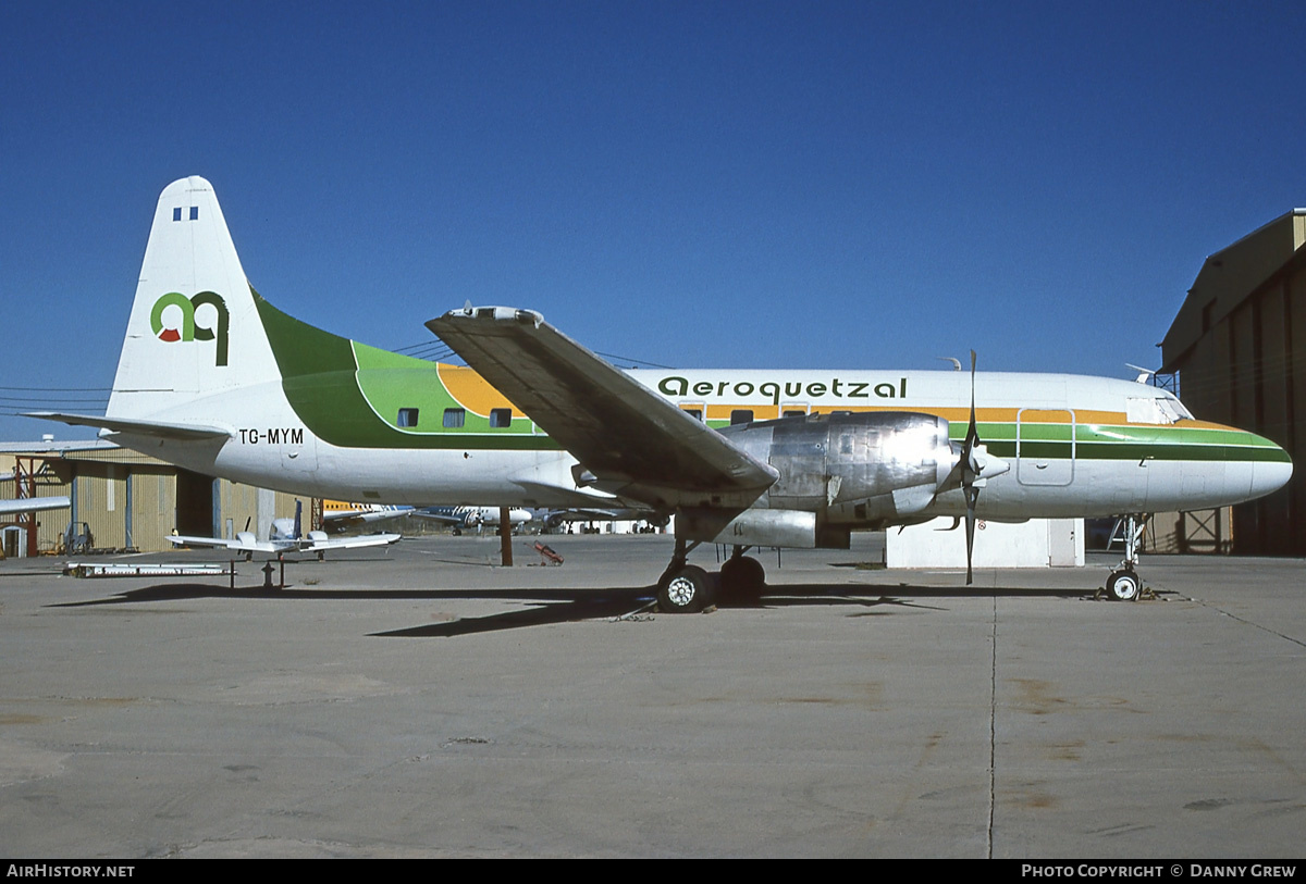 Aircraft Photo of TG-MYM | Convair 580 | Aeroquetzal | AirHistory.net #324363