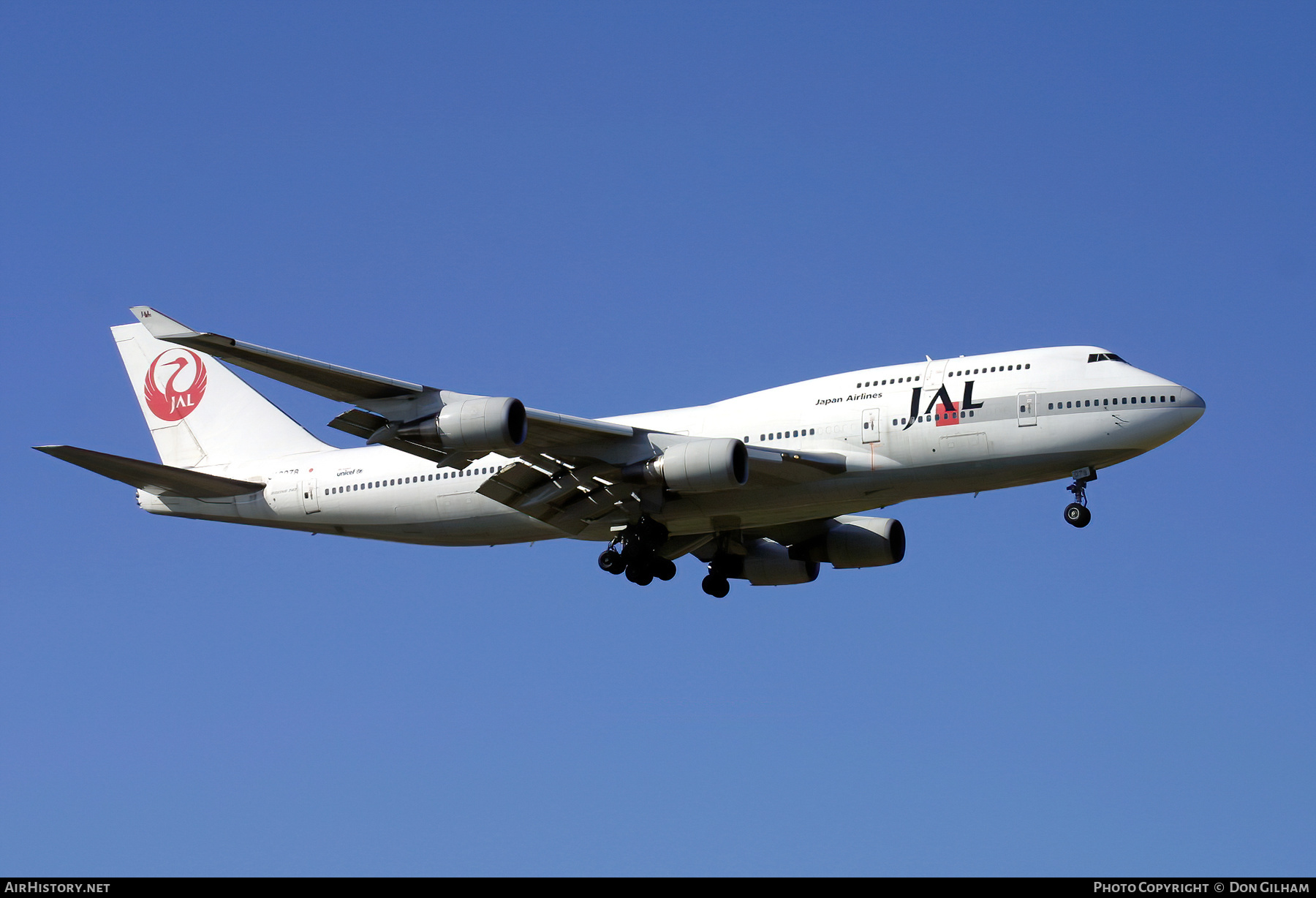 Aircraft Photo of JA8078 | Boeing 747-446 | Japan Airlines - JAL | AirHistory.net #324376