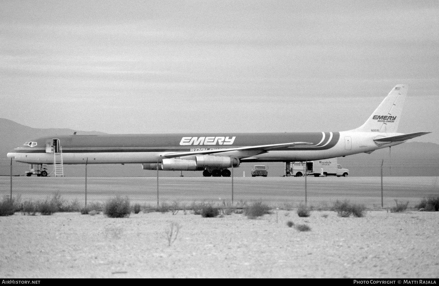 Aircraft Photo of N951R | McDonnell Douglas DC-8-63(F) | Emery Worldwide | AirHistory.net #324377