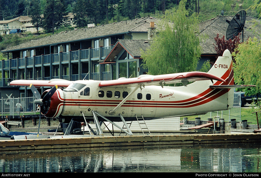 Aircraft Photo of C-FKOA | De Havilland Canada DHC-3/1000 Otter | Plummer's Lodges | AirHistory.net #324389