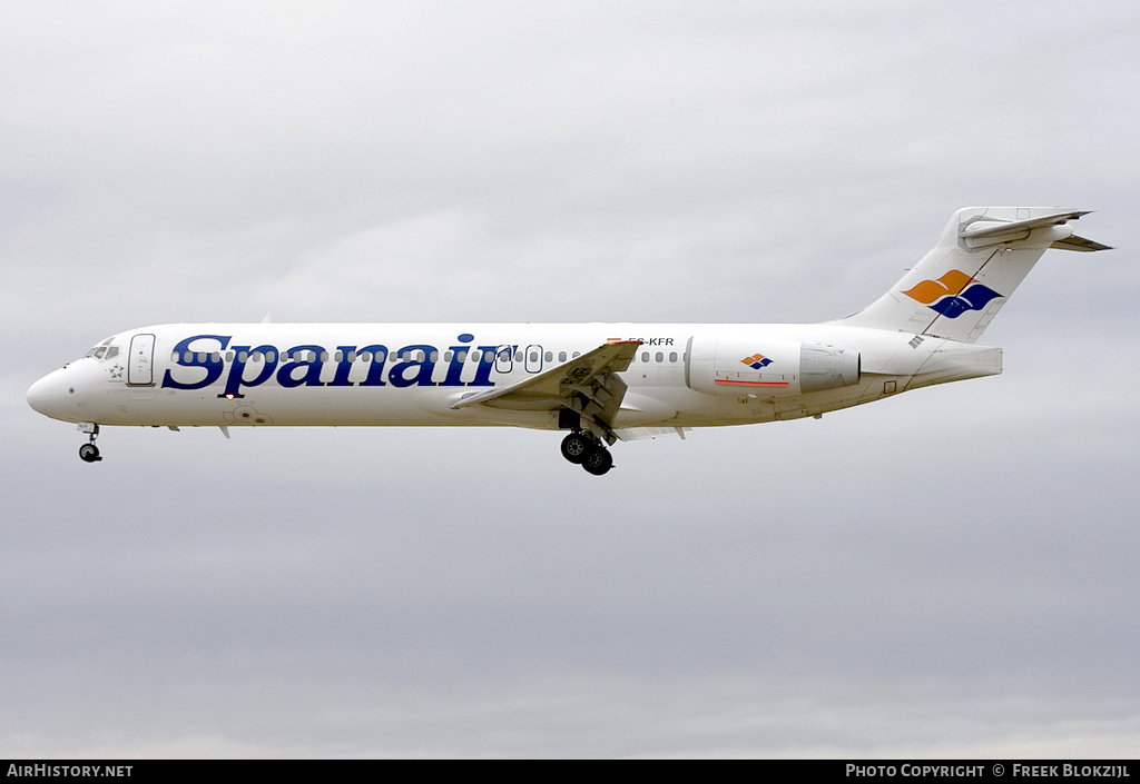 Aircraft Photo of EC-KFR | Boeing 717-2K9 | Spanair | AirHistory.net #324401