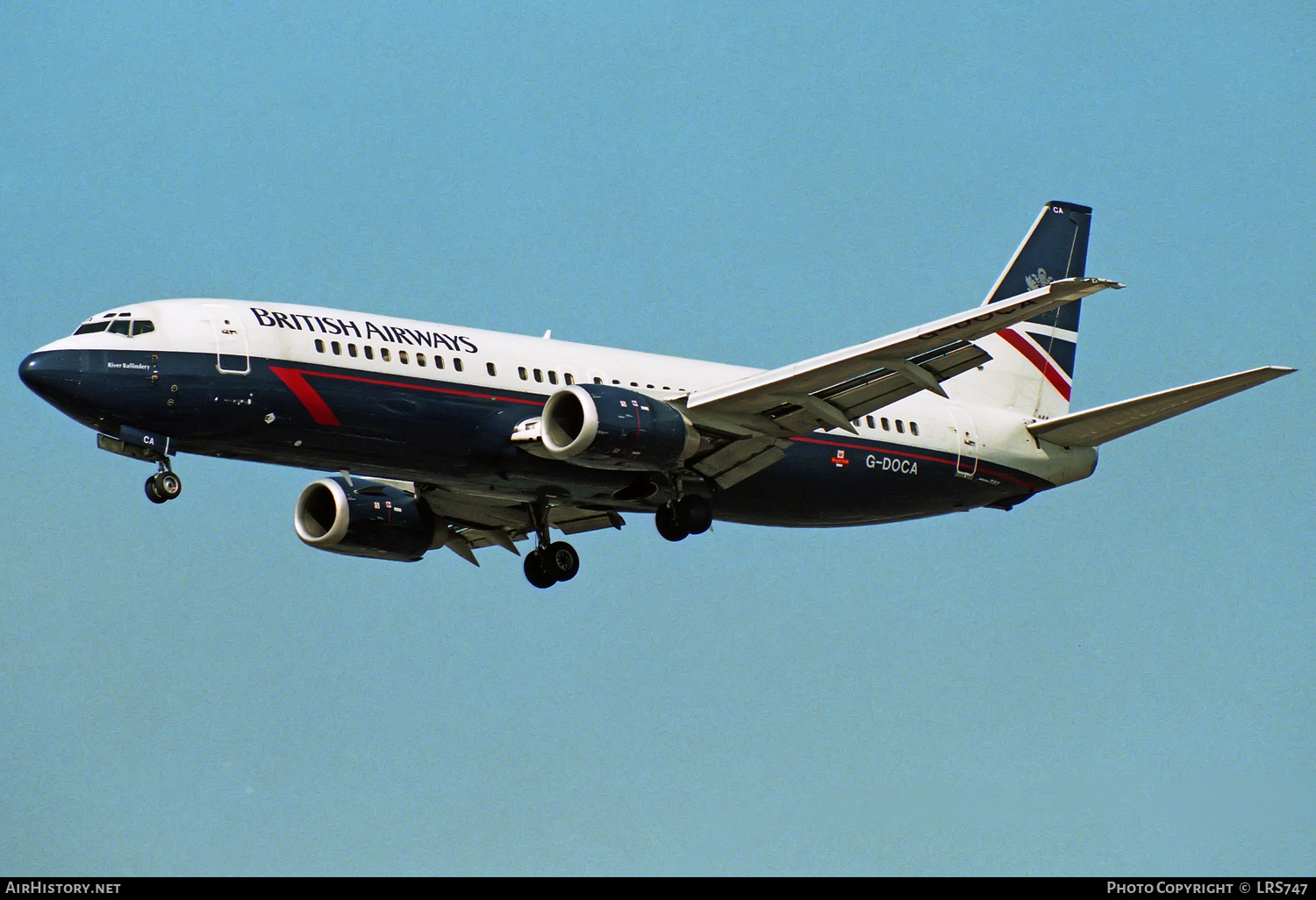 Aircraft Photo of G-DOCA | Boeing 737-436 | British Airways | AirHistory.net #324420