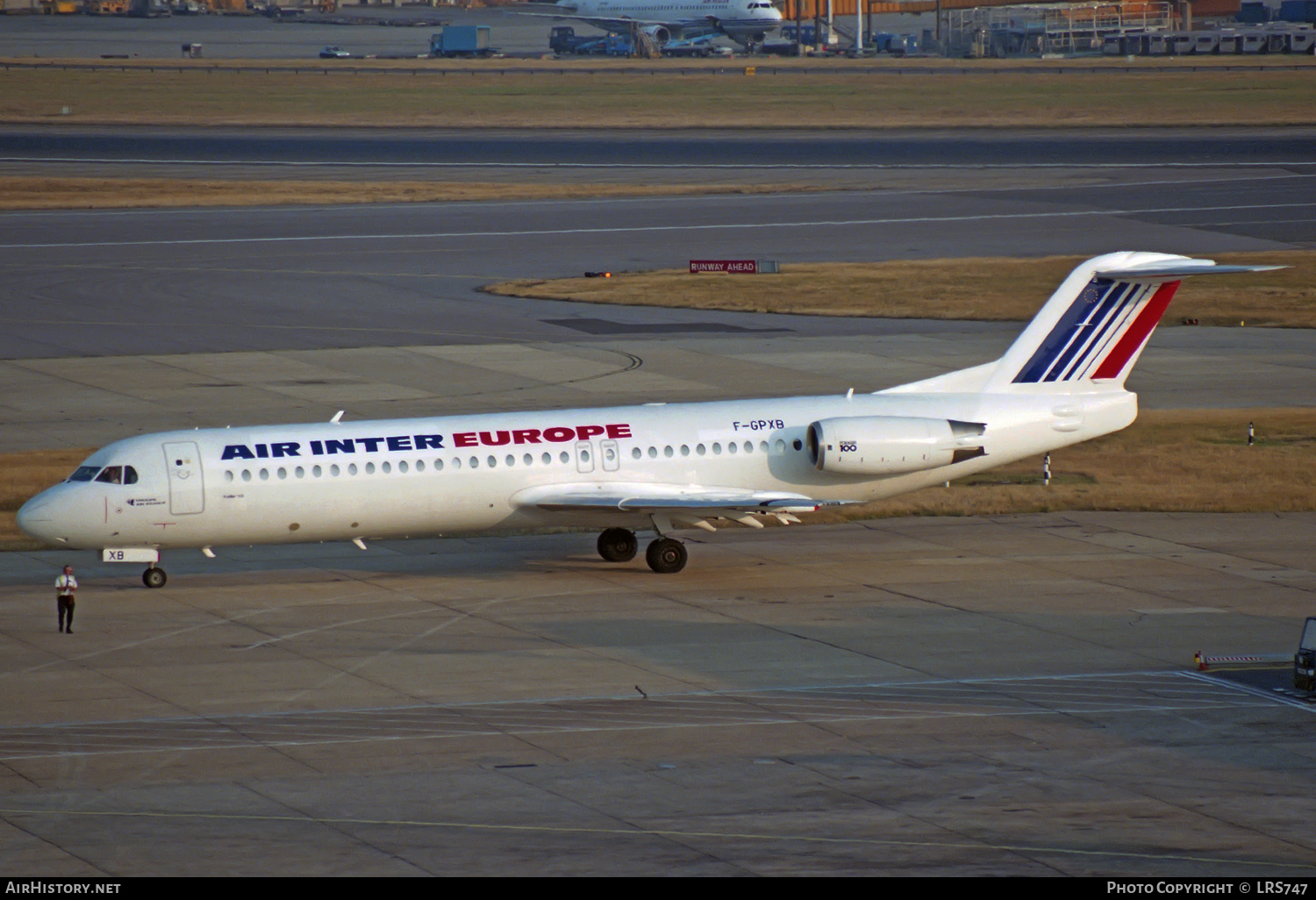 Aircraft Photo of F-GPXB | Fokker 100 (F28-0100) | Air Inter Europe | AirHistory.net #324423