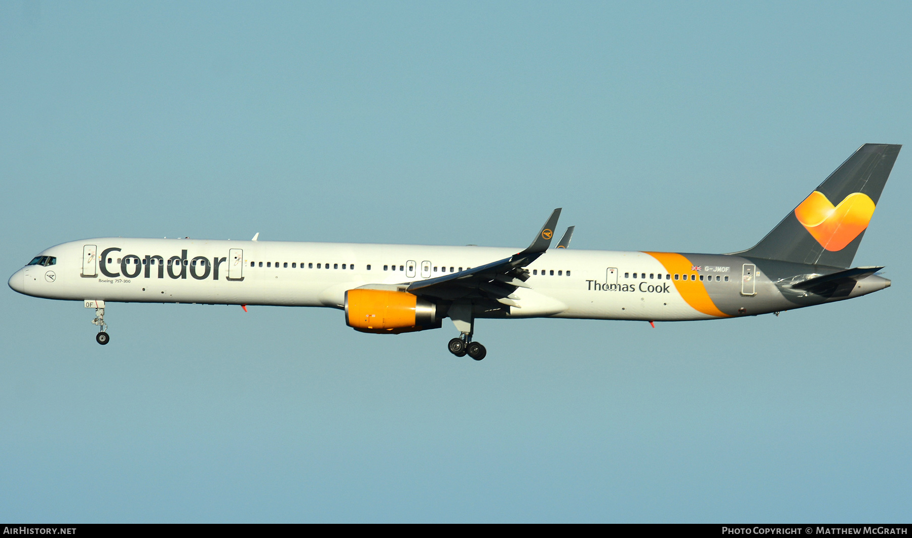 Aircraft Photo of G-JMOF | Boeing 757-330 | Condor Flugdienst | AirHistory.net #324430
