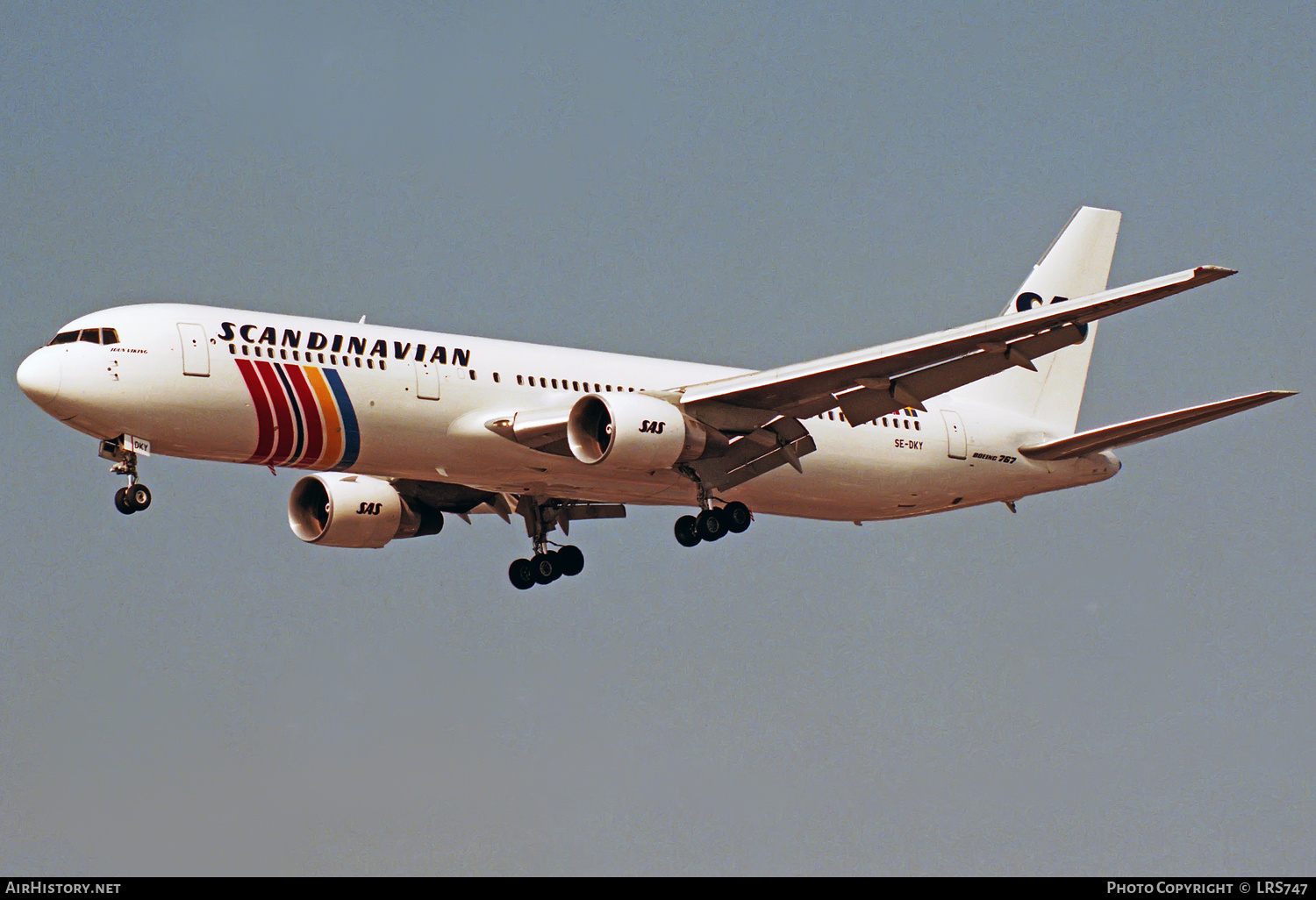 Aircraft Photo of SE-DKY | Boeing 767-3Y0/ER | Scandinavian Airlines - SAS | AirHistory.net #324434