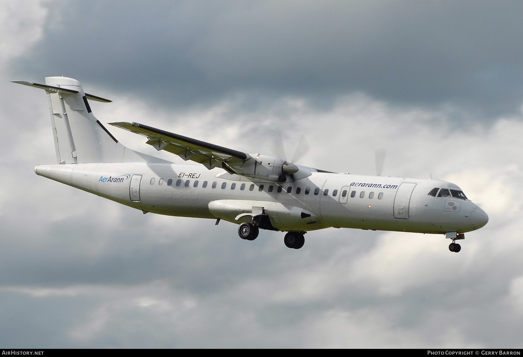 Aircraft Photo of EI-REJ | ATR ATR-72-201 | Aer Arann | AirHistory.net #324437
