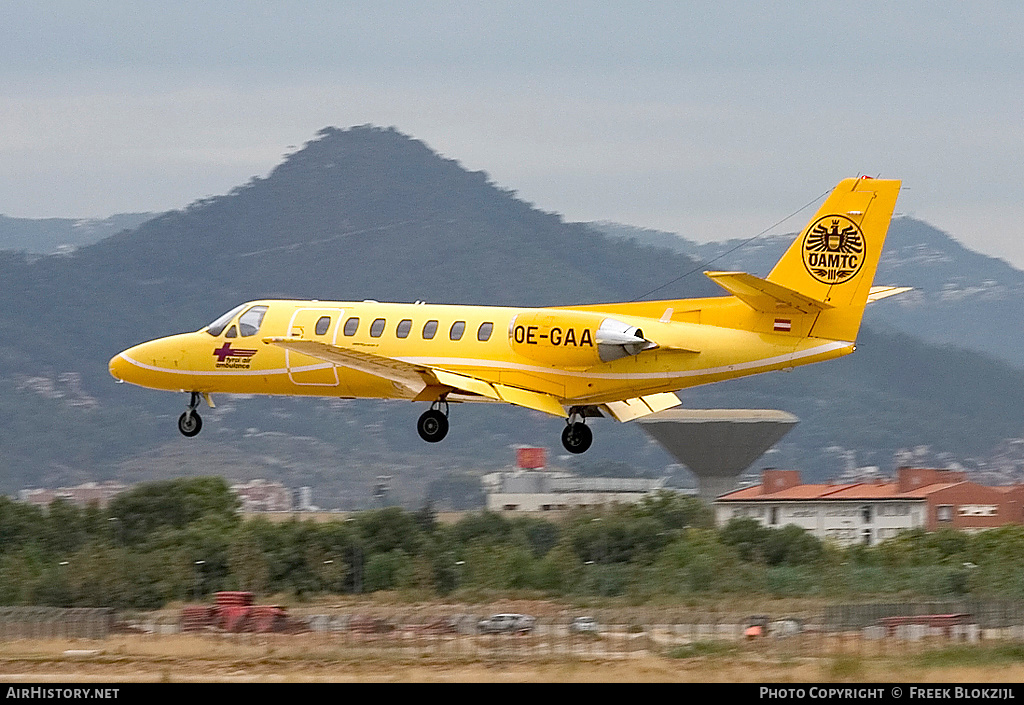 Aircraft Photo of OE-GAA | Cessna 560 Citation V | Tyrol Air Ambulance - TAA | AirHistory.net #324452