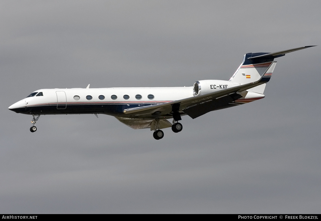 Aircraft Photo of EC-KXF | Gulfstream Aerospace G-V-SP Gulfstream G550 | AirHistory.net #324460