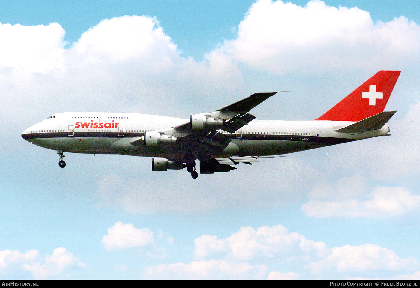 Aircraft Photo of HB-IGC | Boeing 747-357M | Swissair | AirHistory.net #324472