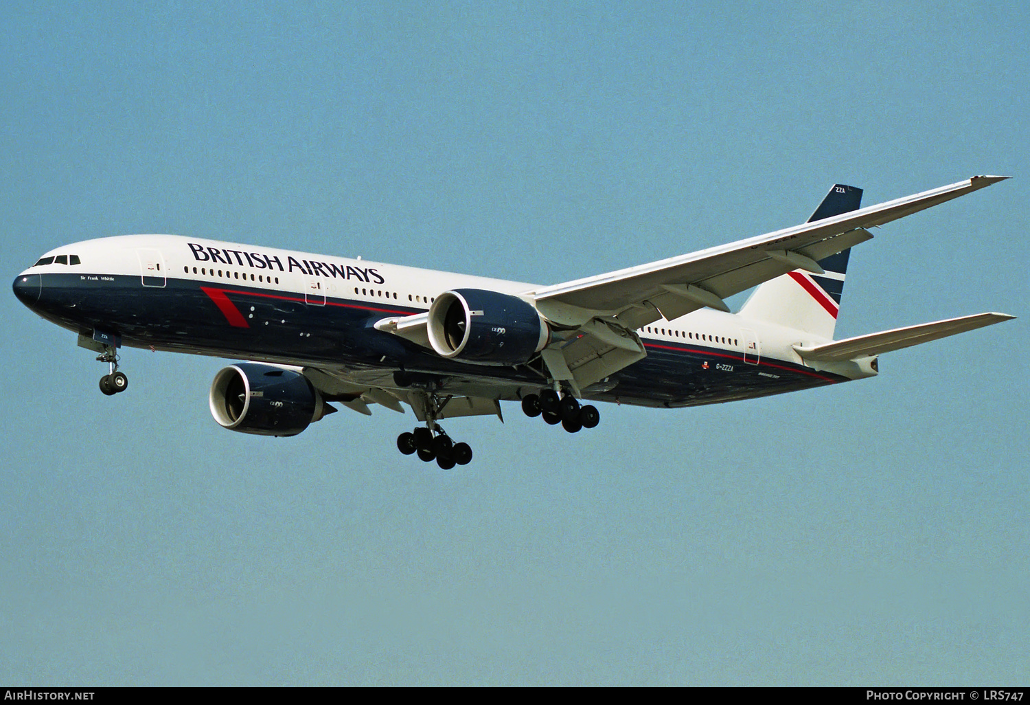 Aircraft Photo of G-ZZZA | Boeing 777-236 | British Airways | AirHistory.net #324474