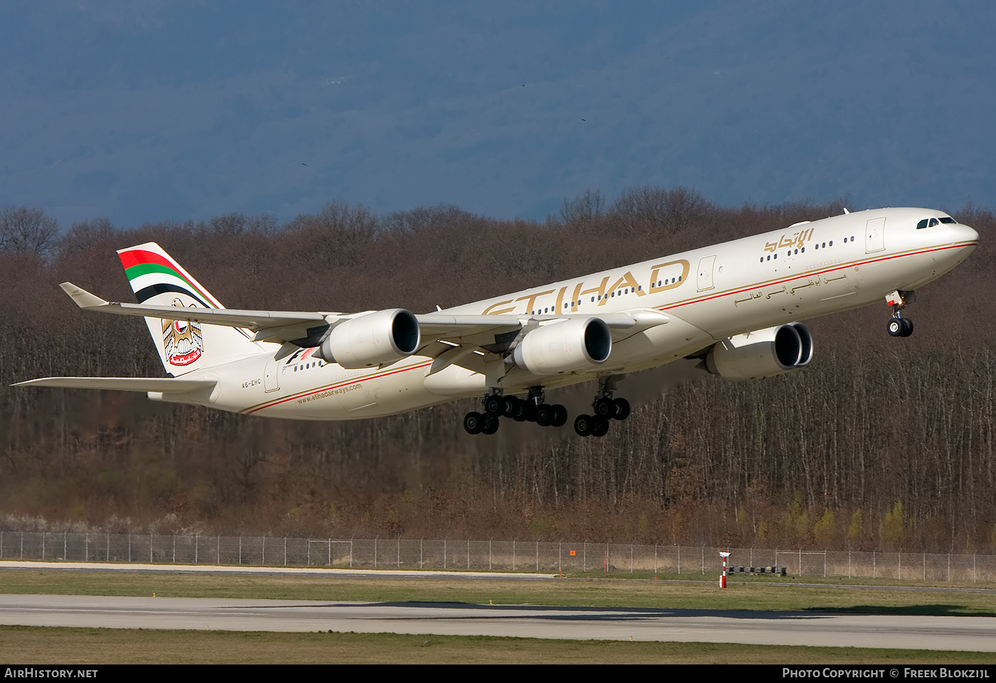 Aircraft Photo of A6-EHC | Airbus A340-541 | Etihad Airways | AirHistory.net #324477