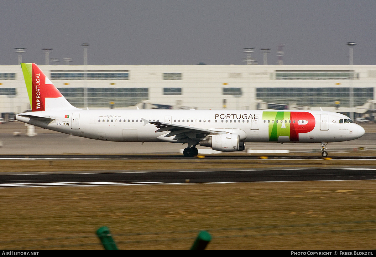 Aircraft Photo of CS-TJG | Airbus A321-211 | TAP Portugal | AirHistory.net #324480