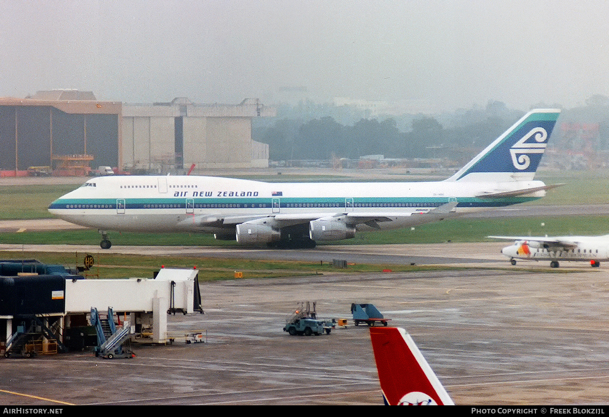 Aircraft Photo of ZK-NBS | Boeing 747-419 | Air New Zealand | AirHistory.net #324501