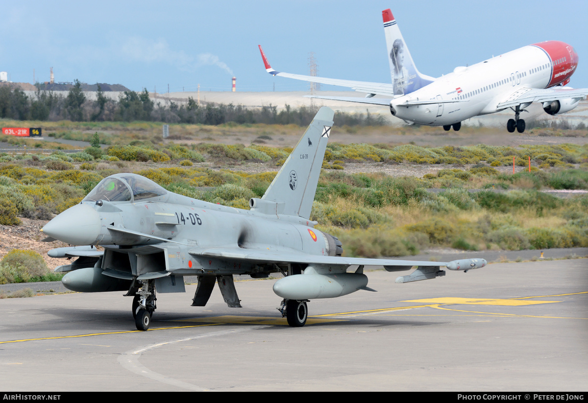 Aircraft Photo of C.16-39 | Eurofighter EF-2000 Typhoon S | Spain - Air Force | AirHistory.net #324506