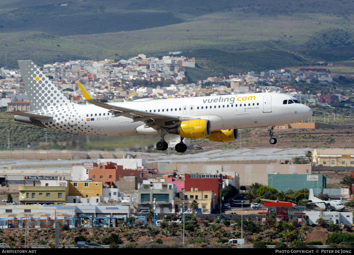 Aircraft Photo of EC-LVO | Airbus A320-214 | Vueling Airlines | AirHistory.net #324518