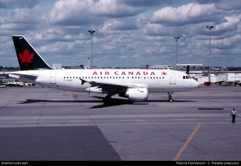 Aircraft Photo of C-GBHZ | Airbus A319-114 | Air Canada | AirHistory.net #324520
