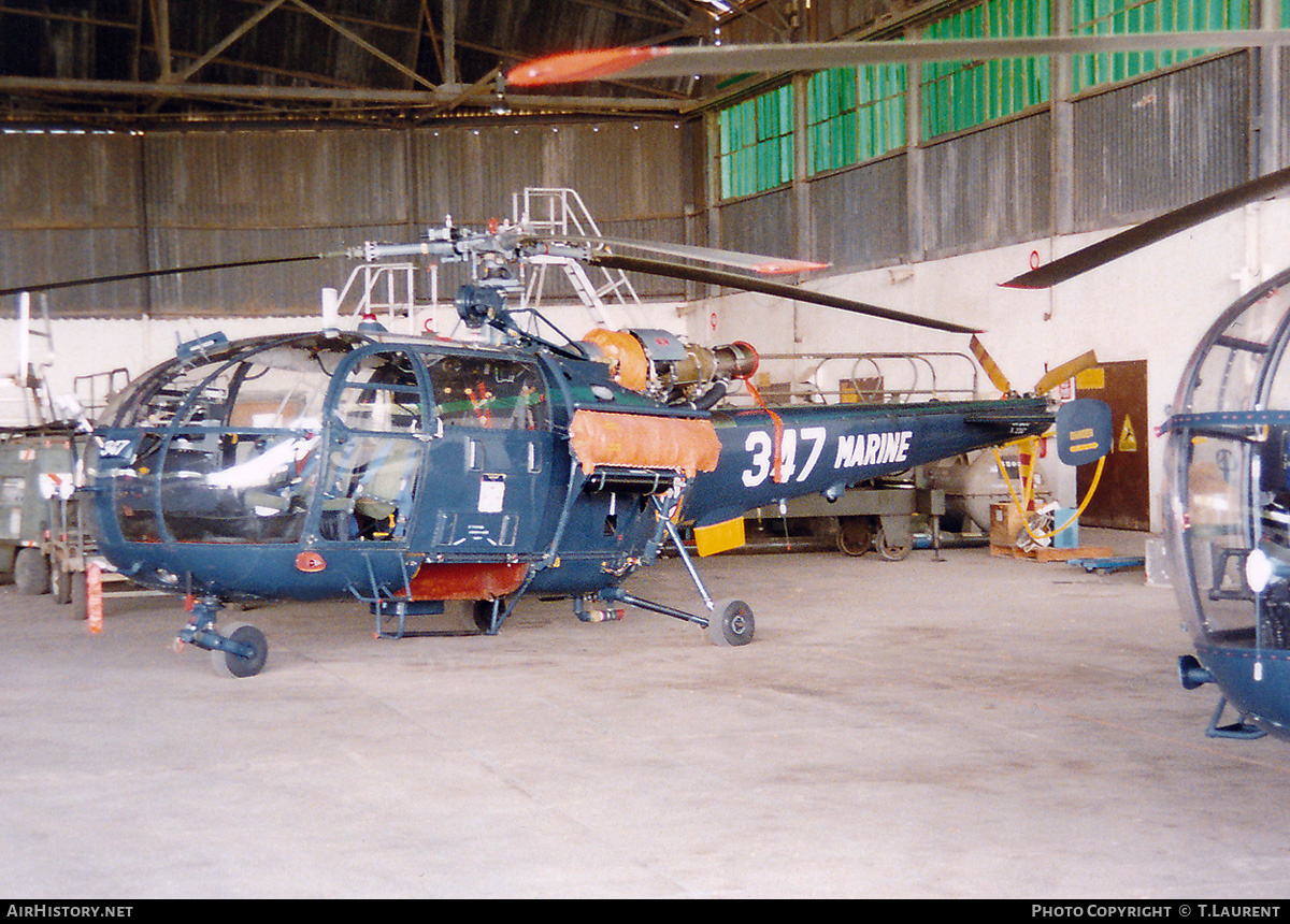 Aircraft Photo of 347 | Aerospatiale SA-319B Alouette III | France - Navy | AirHistory.net #324547