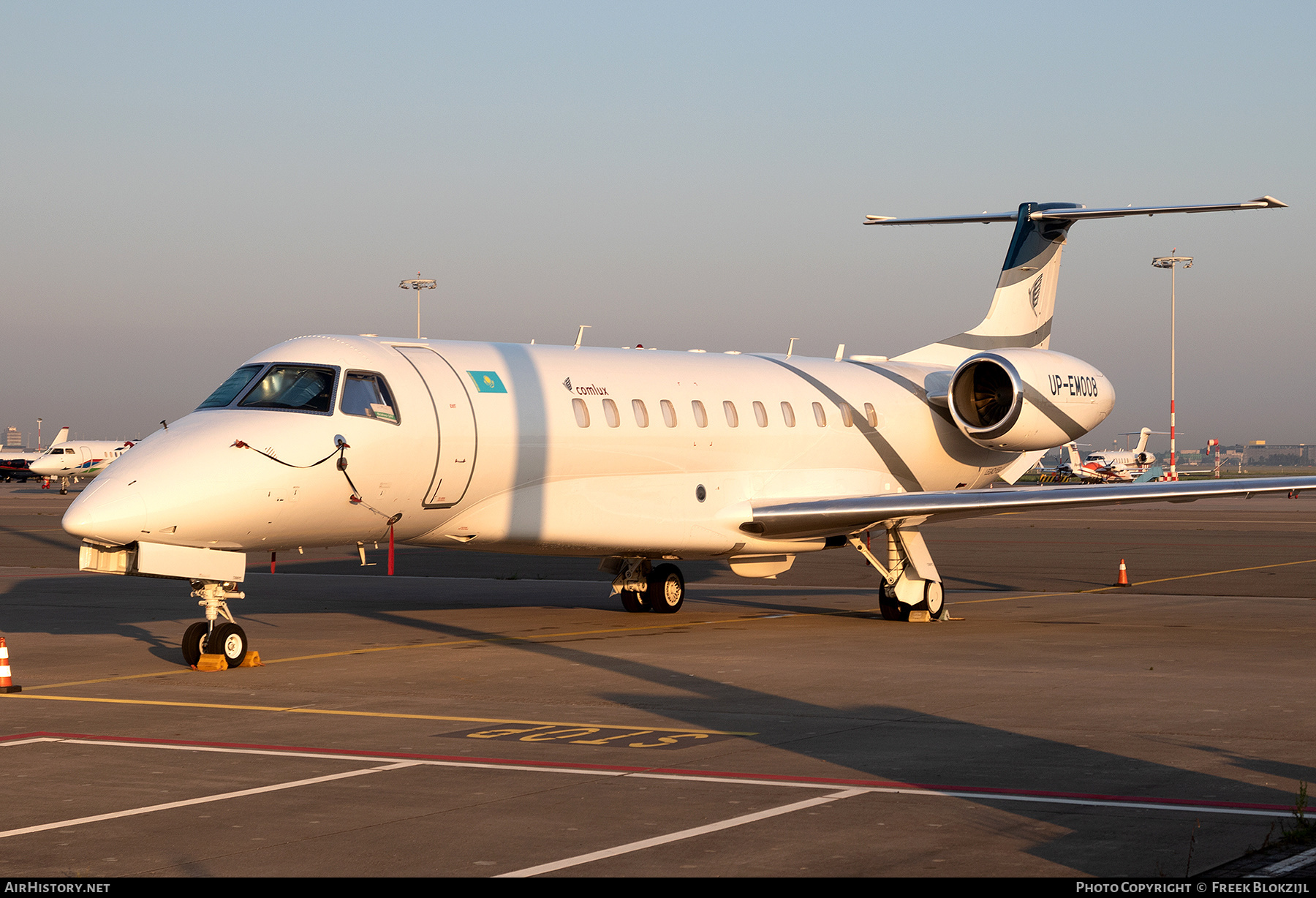 Aircraft Photo of UP-EM008 | Embraer Legacy 650 (EMB-135BJ) | Comlux Aviation | AirHistory.net #324564
