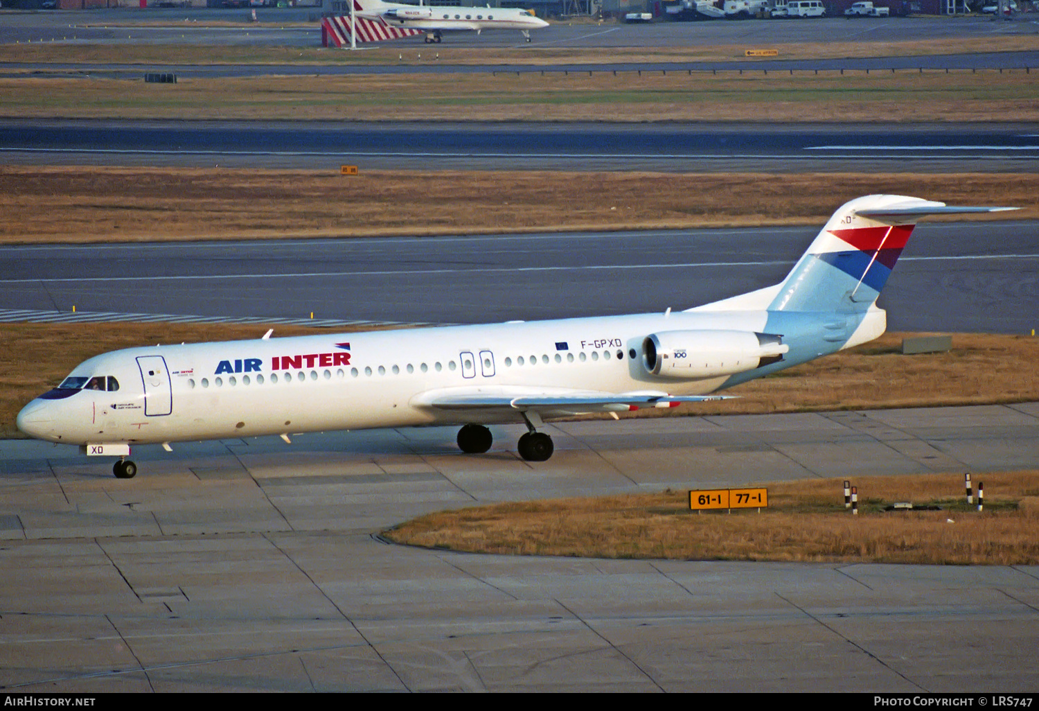 Aircraft Photo of F-GPXD | Fokker 100 (F28-0100) | Air Inter | AirHistory.net #324570