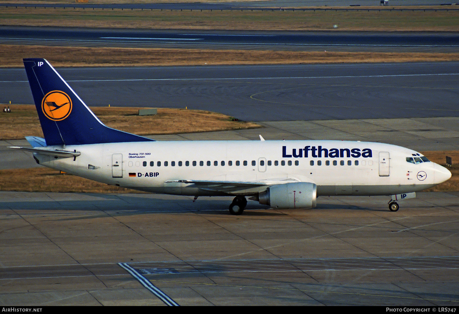 Aircraft Photo of D-ABIP | Boeing 737-530 | Lufthansa | AirHistory.net #324572