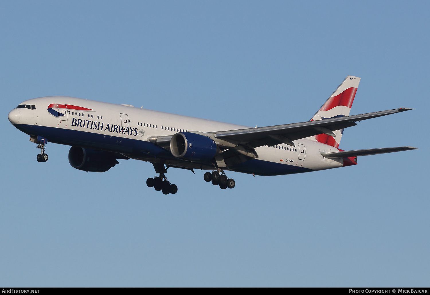 Aircraft Photo of G-YMMP | Boeing 777-236/ER | British Airways | AirHistory.net #324576