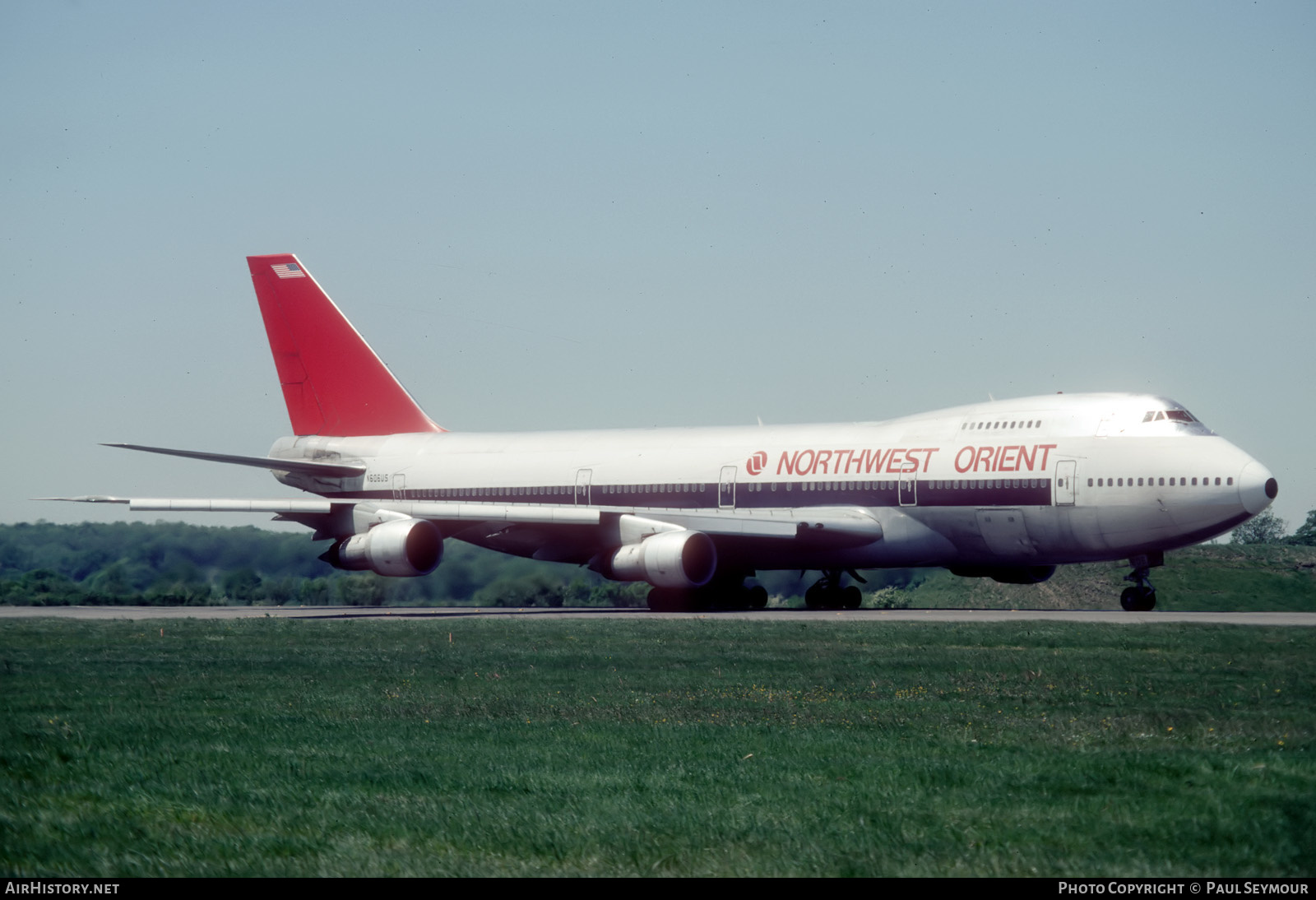 Aircraft Photo of N606US | Boeing 747-151 | Northwest Orient Airlines | AirHistory.net #324581