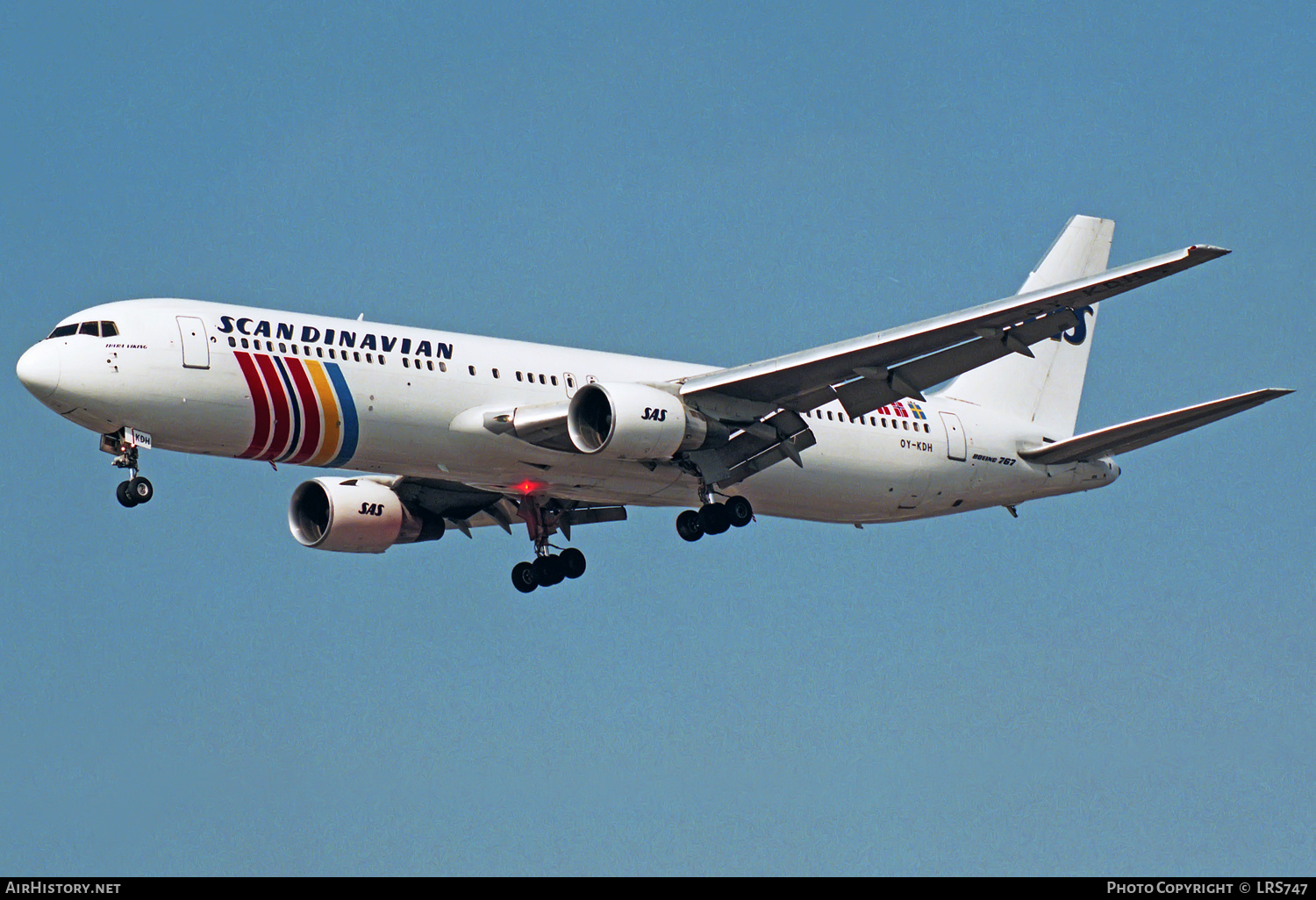 Aircraft Photo of OY-KDH | Boeing 767-383/ER | Scandinavian Airlines - SAS | AirHistory.net #324584