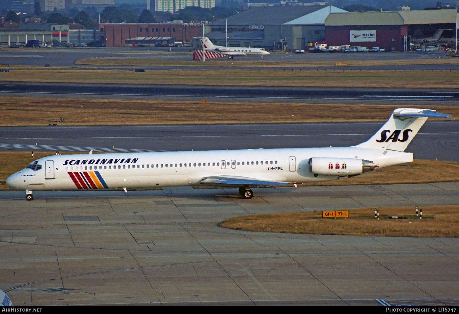 Aircraft Photo of LN-RML | McDonnell Douglas MD-82 (DC-9-82) | Scandinavian Airlines - SAS | AirHistory.net #324591