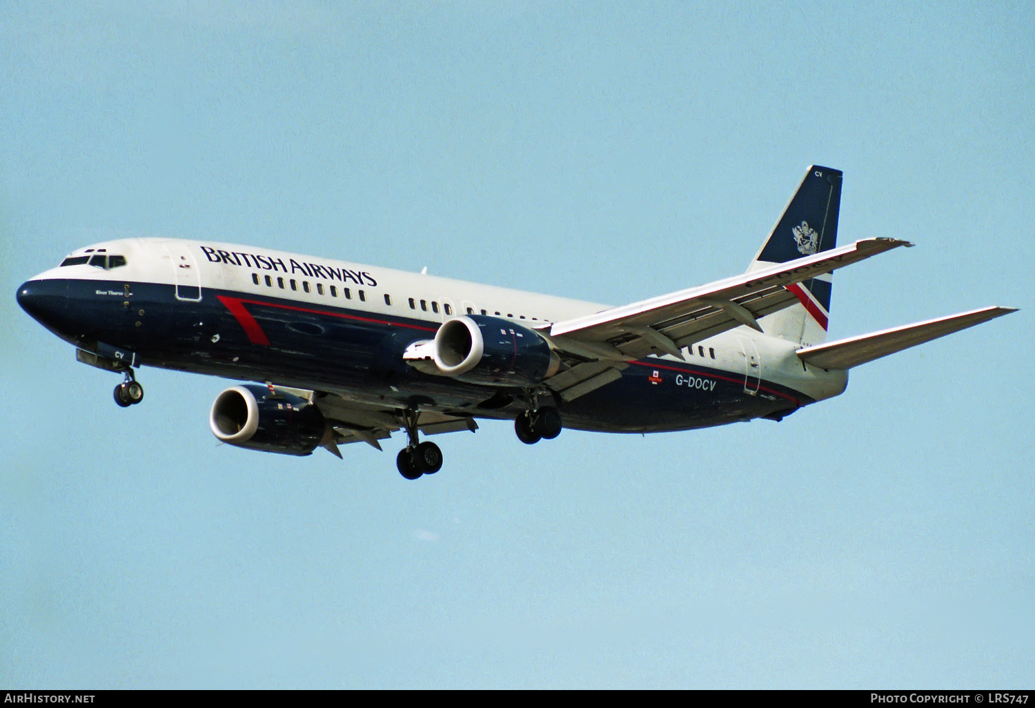 Aircraft Photo of G-DOCV | Boeing 737-436 | British Airways | AirHistory.net #324593
